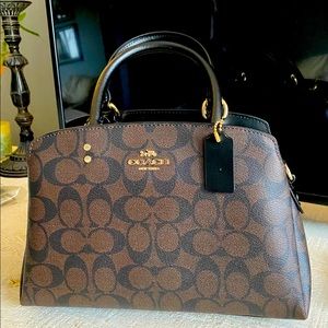 Coach bag original design in chocolate